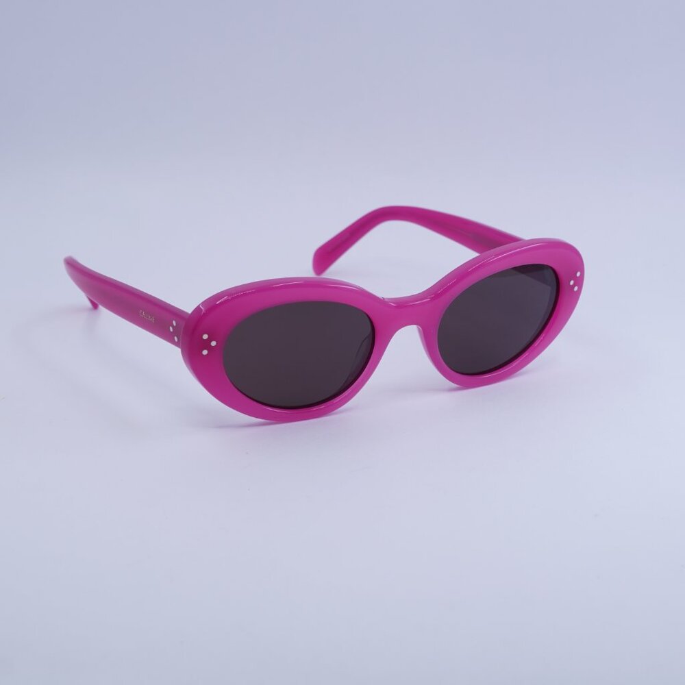 🕶️ New Celine CL40193I 72E Sunglasses - Shiny Rose Frame, Brown Lenses - Picture 5 of 10